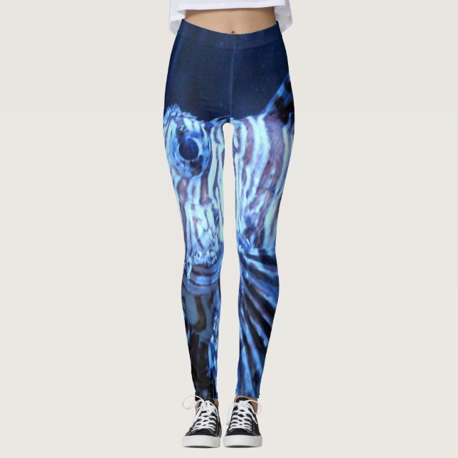 Legging "Bloop, bloop, bloop" (Roar do Lionfish) (Frente)