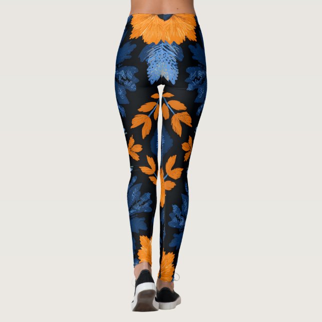 Legging Blue Autum (Verso)