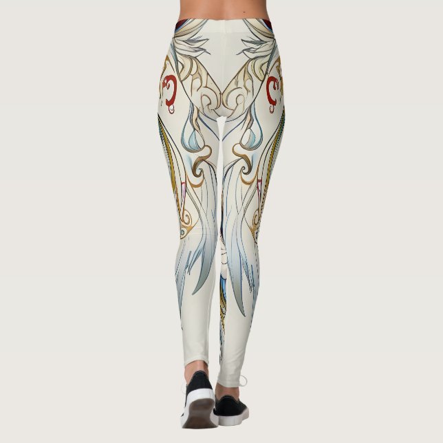 Legging Blue Eyed Wolf Drecher (Verso)