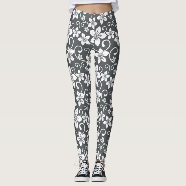 LEGGING BLUE HAWAII (PEWTER) (Frente)