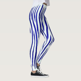 Legging Blue Stripes
