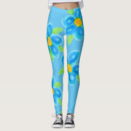 Legging Blues com amarelo