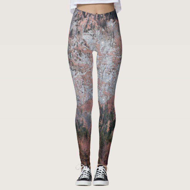 Legging Blues cor-de-rosa (Frente)