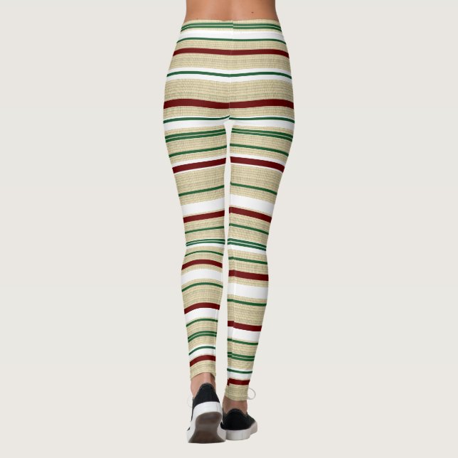 Legging Boca de Natal listrada (Verso)
