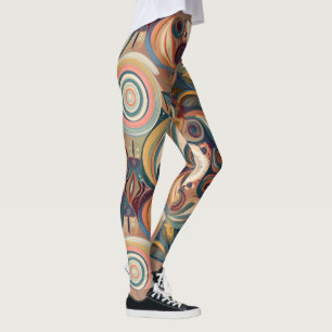 Legging Boêmia Escura Sonha Aquarela