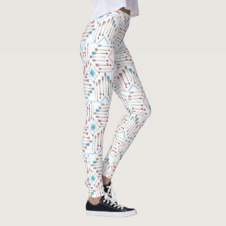 Legging Boho Arrows e Sun V11 White ID748