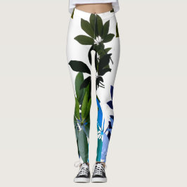 Legging Boho Foliage Art