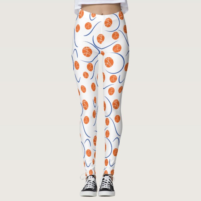 Legging Bola de cesto inspirada (Frente)