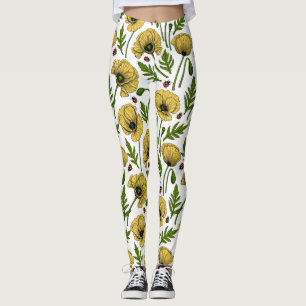 Legging Bolachas e biscoitos amarelos