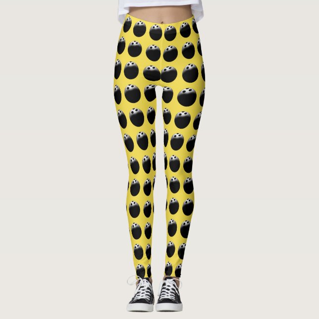 Legging Bolas de boliche (Frente)