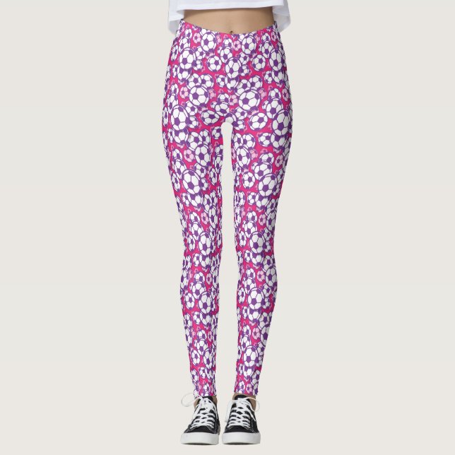 Legging Bolas de futebol (Frente)