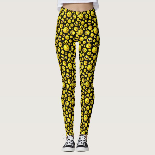 Legging Bolas Emoji (Frente)