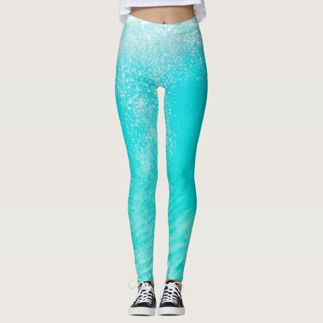 Legging Bolhas de Caribe Submarino Sonho 3 (Frente)