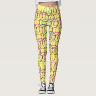 Legging bolhas refletoras