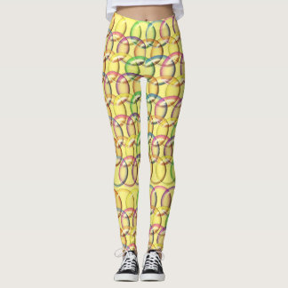 Legging bolhas refletoras