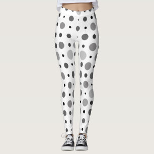 Legging Bolinhas 01X.Cinza Shade
