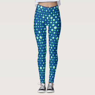 Legging Bolinhas 02.Verde. Dblue BG
