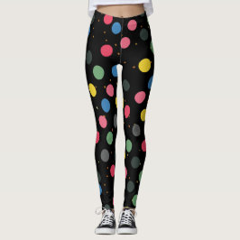 Legging Bolinhas coloridas
