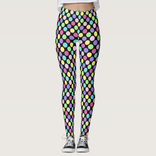 Legging Bolinhas coloridas divertidas