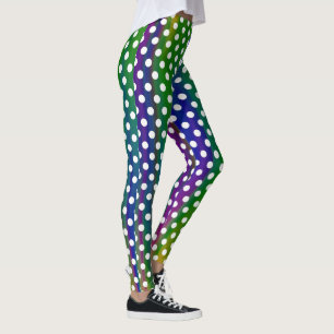 Legging Bolinhas Coloridas Girly Trendy Fashionable Yoga