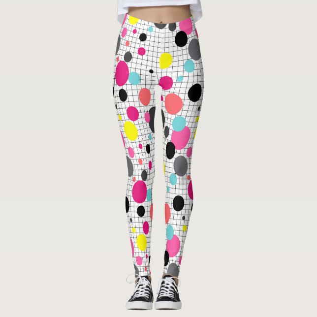 Legging Bolinhas Memphis (Frente)