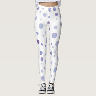 Legging bolinhas pintadas à mão