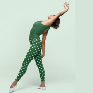 Legging Bolinhas Verde