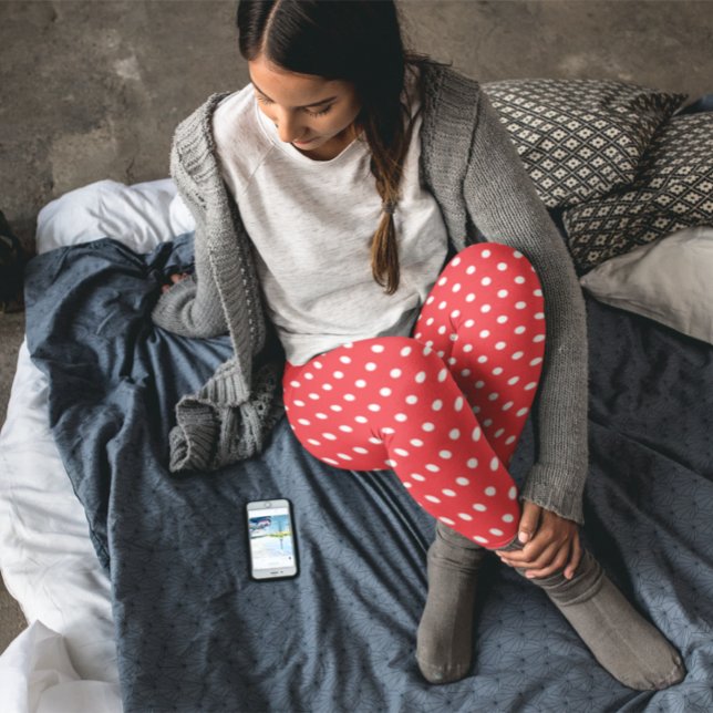 Legging Bolinhas vermelha (Criador carregado)