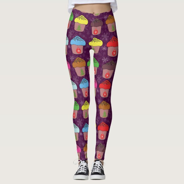 Legging Bolinhos de Natal (Frente)