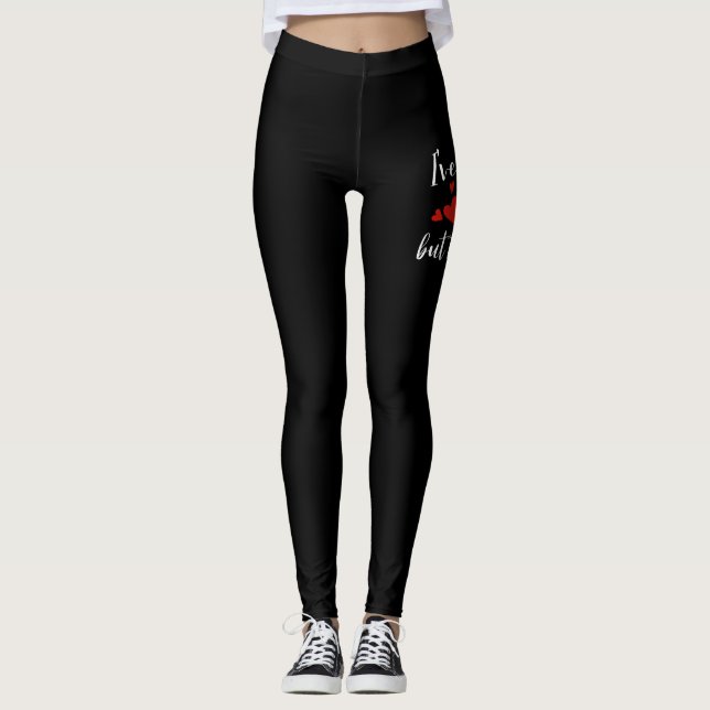 Legging Bom Coração Mumidade e Atitude (Frente)