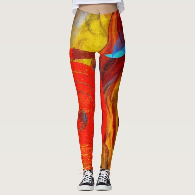 Legging Bombeiros Flare (Frente)