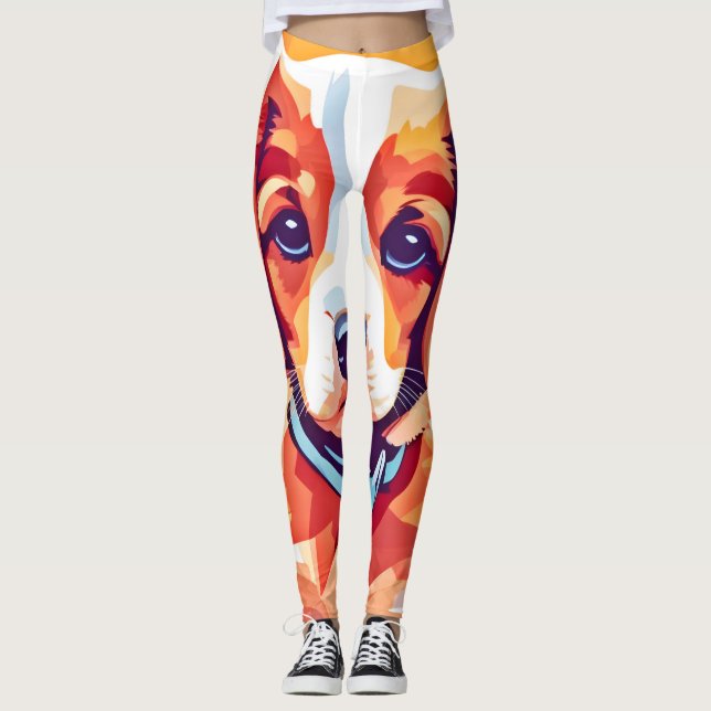 Legging Bonita Pop de Arte (Frente)