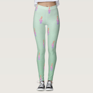 Legging Bonito Adorável Moderno, Chave Violina