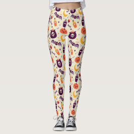 Legging Bonito Halloween de Pumpkins