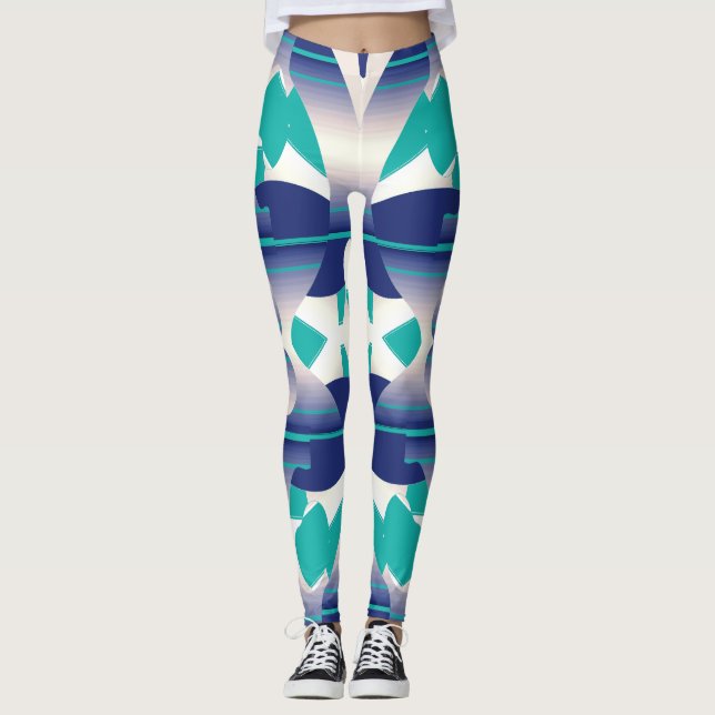 Legging Bonito multicolor trendy "Ratti_Creative_Arts" (Frente)