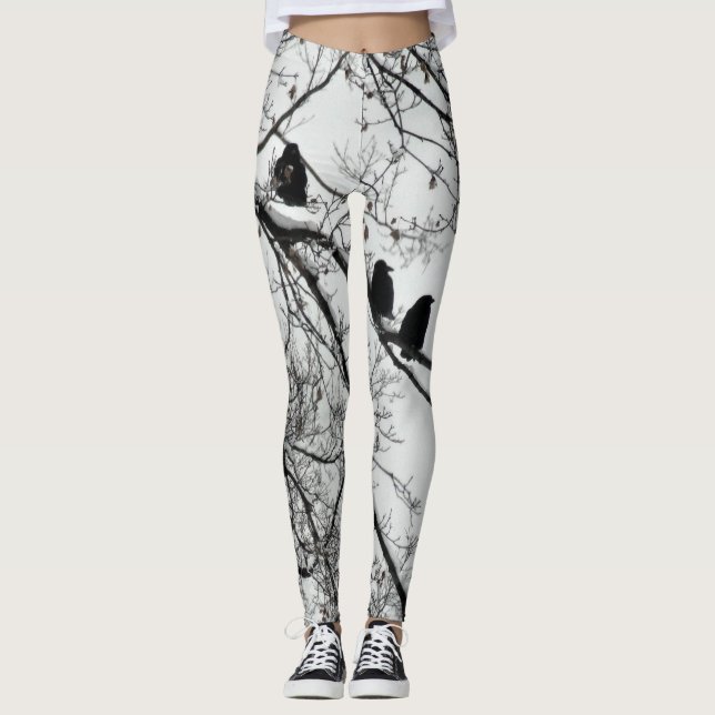 Legging Bonito Winter Blackbird (Frente)