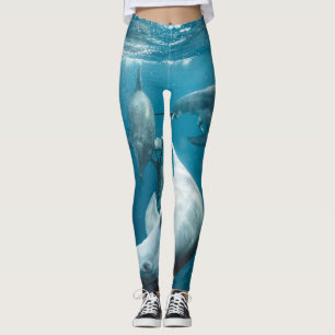 Legging Bonitos golfinhos