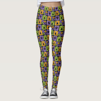 Legging Bonitos Halloween Caracterizam Pequenos Vampiros e
