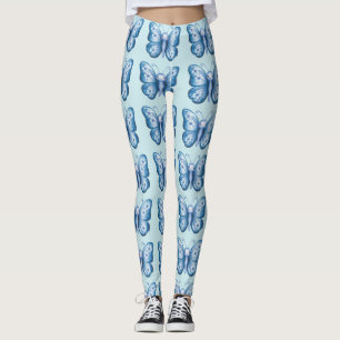 Legging Borboleta Azul