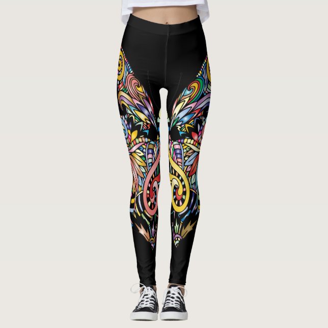 Legging Borboleta Mandala (Frente)