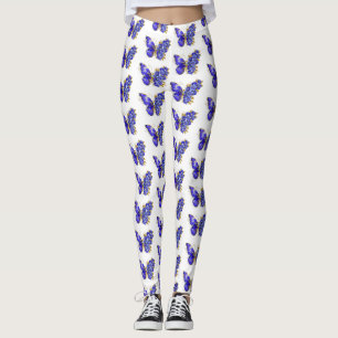 Legging Borboleta Safira Flor