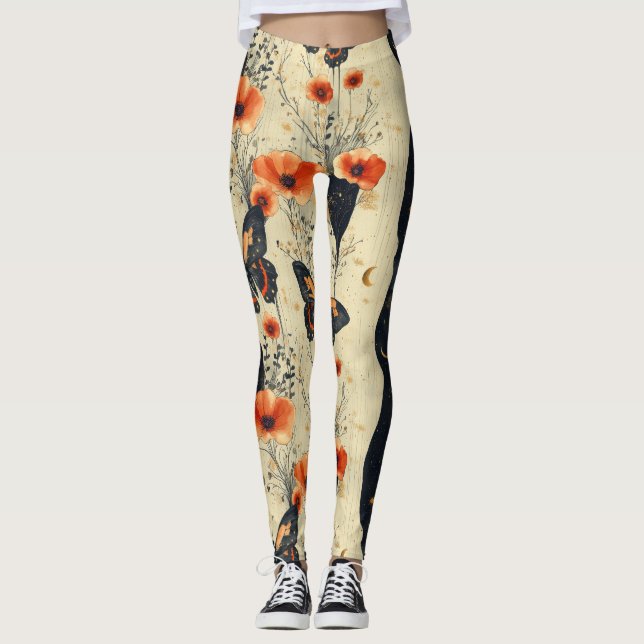 Legging Borboleta Selvagem Vintage (2) (Frente)