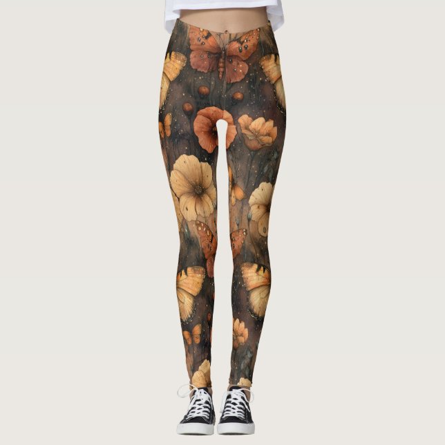 Legging Borboleta Selvagem Vintage (8) (Frente)