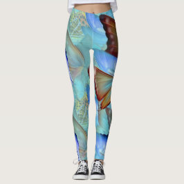 Legging Borboletas abstrato Mover