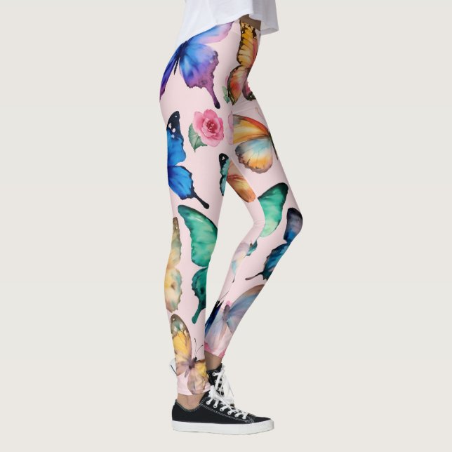 Legging Borboletas Impressas (Direita)