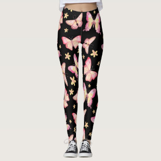 Legging Borboletas Rosa