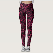 Bordô e Dourado Leopardo Série Design 9