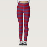Legging Borgonha e tiras roxas<br><div class="desc">Arte abstrato digital de listras roxas</div>