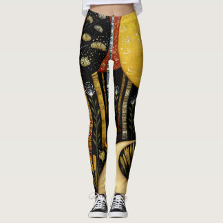 LEGGING BOSQUE DO CAMINHO DORADO FLORESTA CAPRICHOSA ARTE
