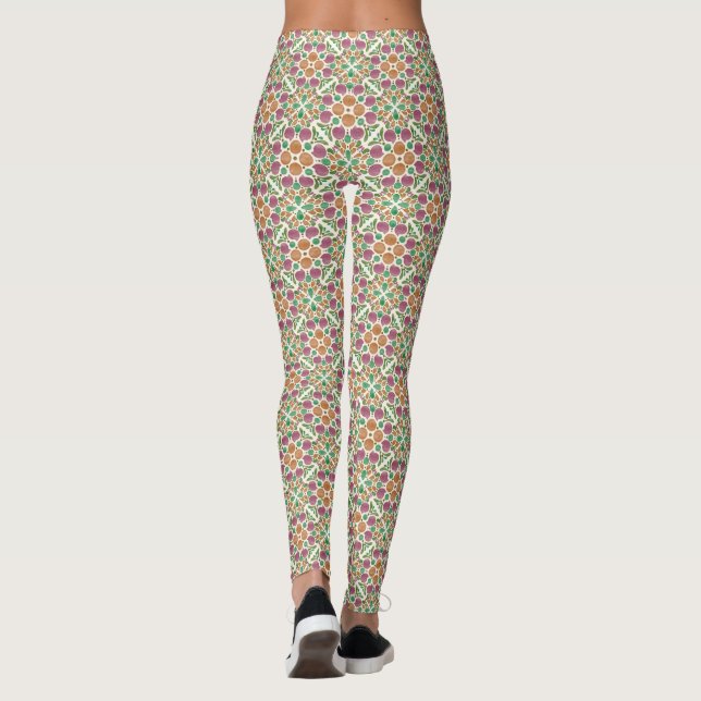 Legging Botanical Pop - Forest (Verso)